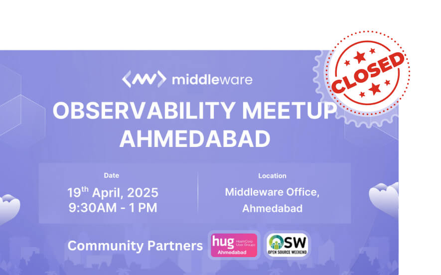 Encuentro de observabilidad Ahmedabad