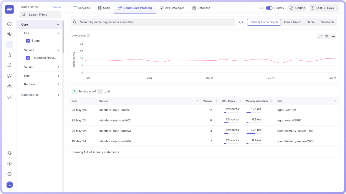 Continuous Code Analysis and Optimization