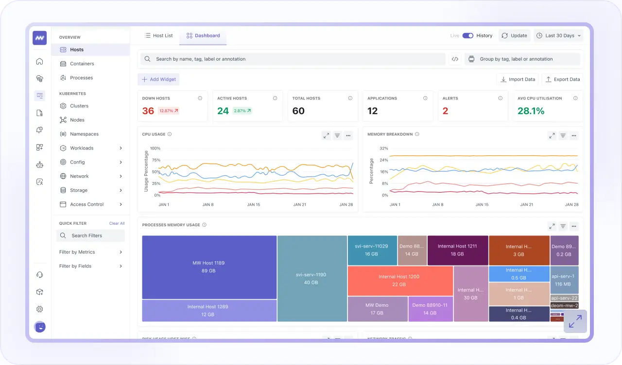 Infrastructure Monitoring
