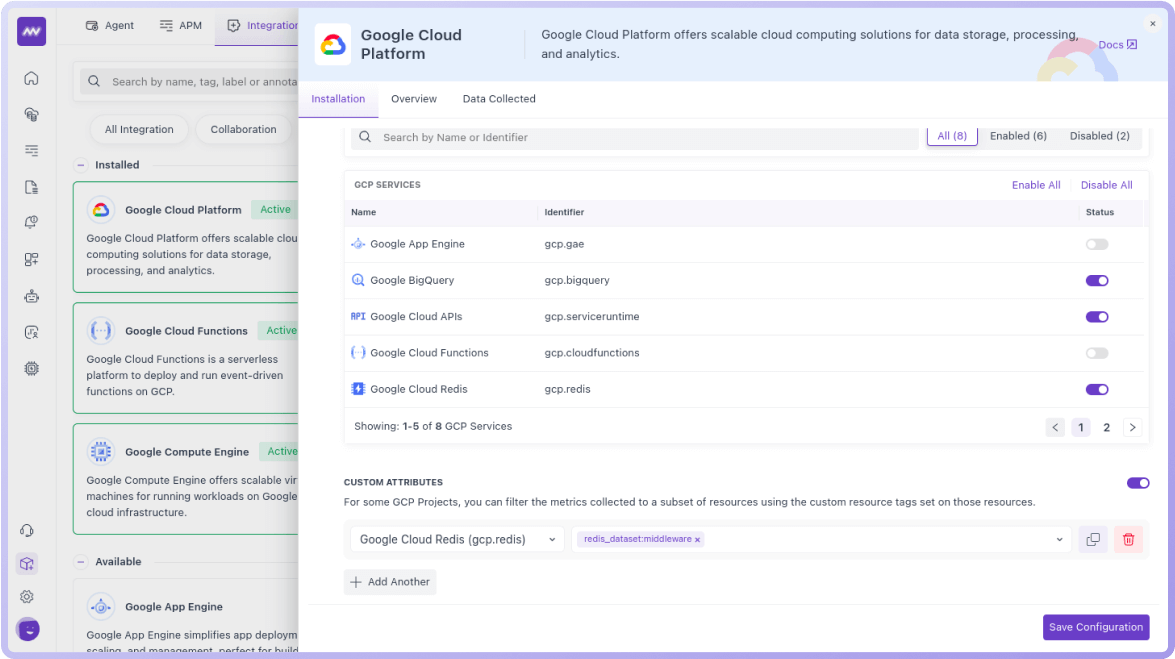 Scalable Monitoring Across GCP Projects